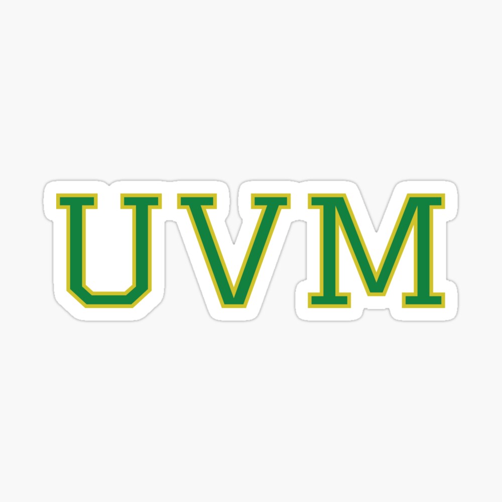 uvm logo merchandise postcard by elbodega redbubble redbubble