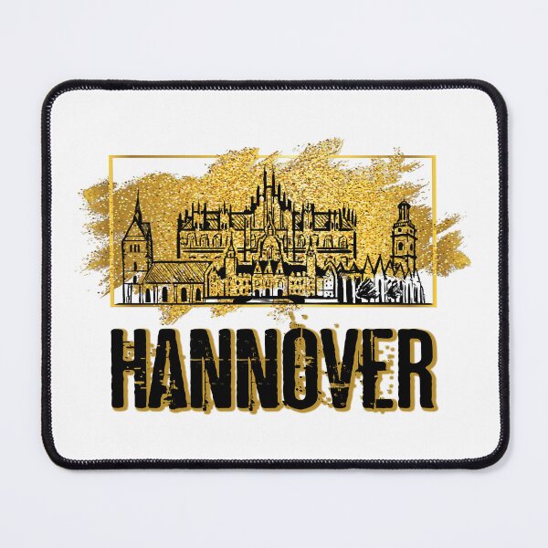 Item preview, Hanover Germany Skyline City Home Gold designed and sold by BullDesignsShop.