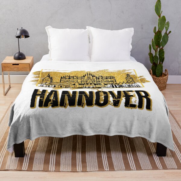 Item preview, Hanover Germany Skyline City Home Gold designed and sold by BullDesignsShop.