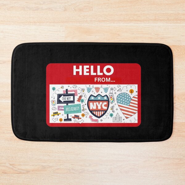Item preview, Hello from New York City United States 06 designed and sold by shopitravel.