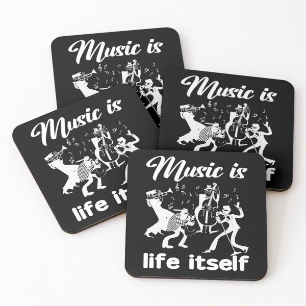 Item preview, Music is Life Itself designed and sold by Blended Designs ⭐⭐⭐⭐⭐.