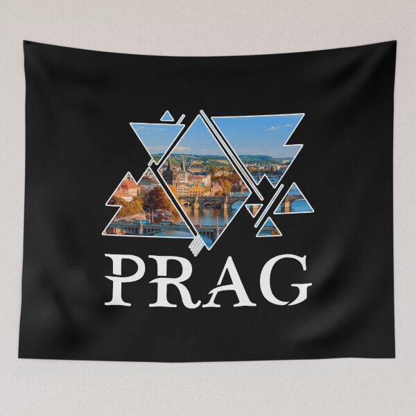 Item preview, Prague Prague Czech Republic Czech Skyline Town City designed and sold by BullDesignsShop.