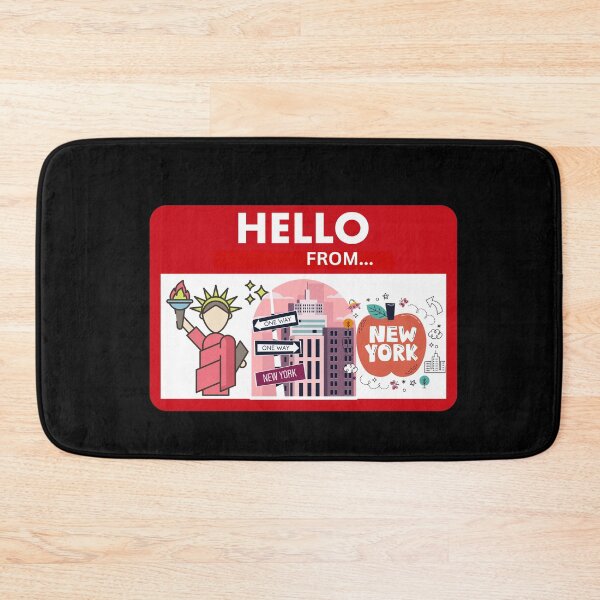 Item preview, Hello from New York City United States 08 designed and sold by shopitravel.