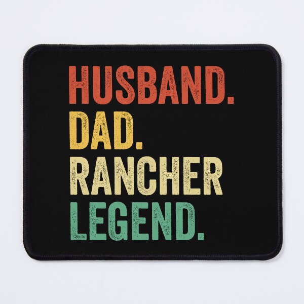 Item preview, Husband Dad rancher Legend, rancher Dad Tee for Husband, rancher Dad Father's Day Gift, rancher Dad Gift for Him designed and sold by Dogs Geeky⭐⭐⭐⭐⭐.