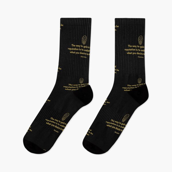 Item preview, The way to gain a good reputation is to endeavor to be what you desire to appear. - Quote from Socrates designed and sold by Philosopherous.