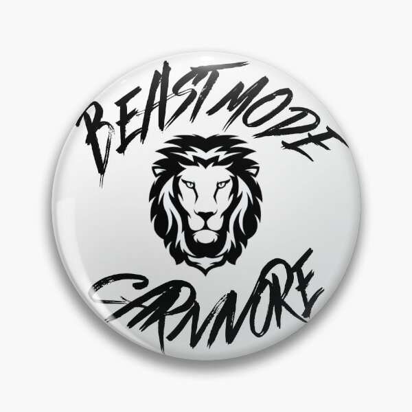 Item preview, Beast Mode Carnivore Black and White designed and sold by Novelty-Shirts.