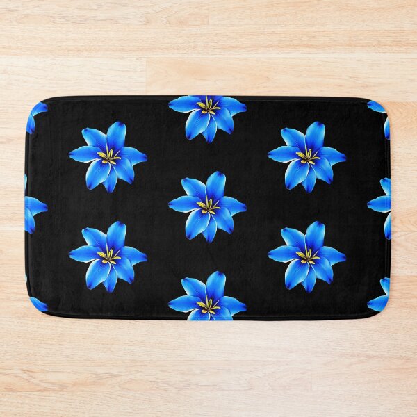 Item preview, Blue lily flower designed and sold by gramizzia.