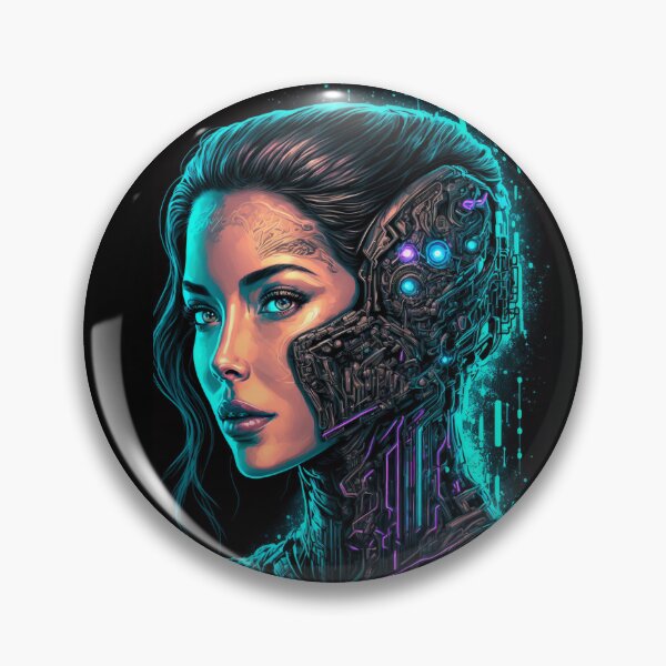 Item preview, CYBERWOMAN designed and sold by neon-retrobots.