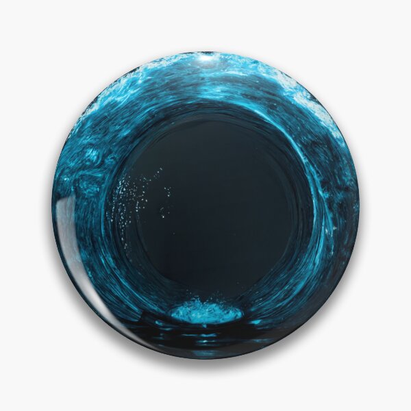 Item preview, water small dam break inside of round circle designed and sold by sammgdesign.