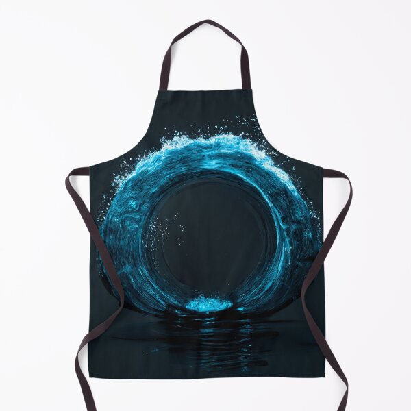 Item preview, water small dam break inside of round circle designed and sold by sammgdesign.