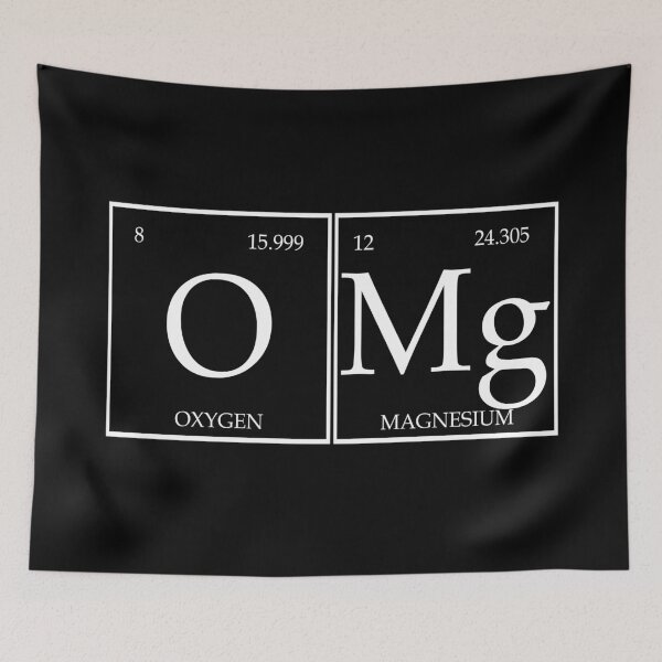 Item preview, OMG Periodic Table  designed and sold by raineOn.