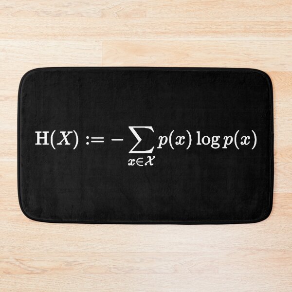 Item preview, Shannon Entropy, classical information theory designed and sold by NoetherSym.