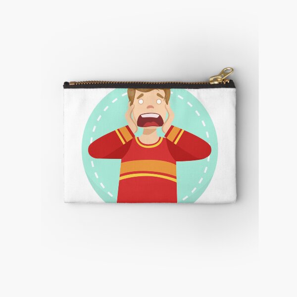 Item preview, Scared Emotion Body Language Illustration designed and sold by topvectors.