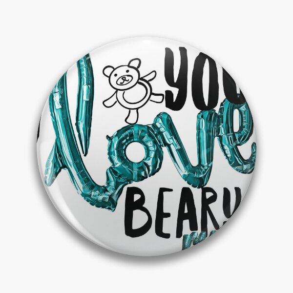 Artikelvorschau, Ich liebe Dich Beary much süßer Teddybär entworfen und verkauft von Kalli-design.