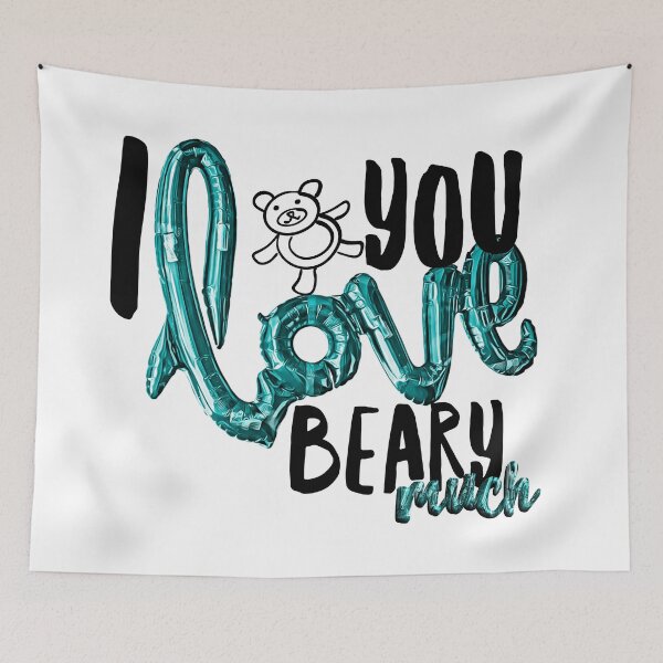 Item preview, I Love you Beary Much cute Teddy designed and sold by Kalli-design.