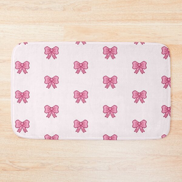 Item preview, Cute Pink Pixel Art Bow designed and sold by Valentine145.