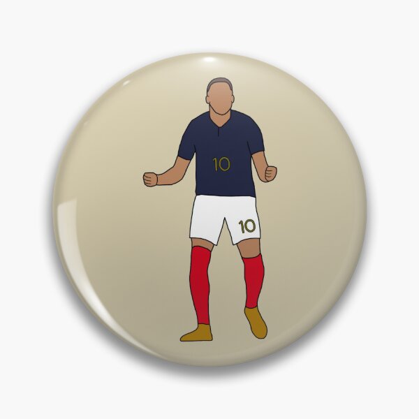 Item preview, Kylian Mbappe Jersey Art, France, Football Wall Art, Minimalist designed and sold by Fan-Shop.