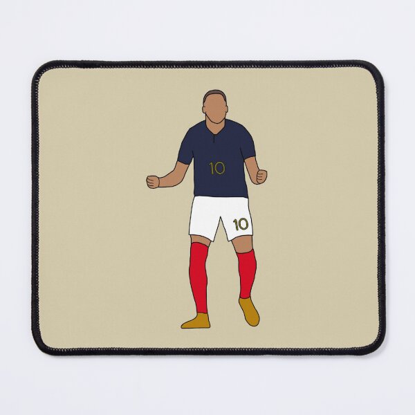 Item preview, Kylian Mbappe Jersey Art, France, Football Wall Art, Minimalist designed and sold by Fan-Shop.