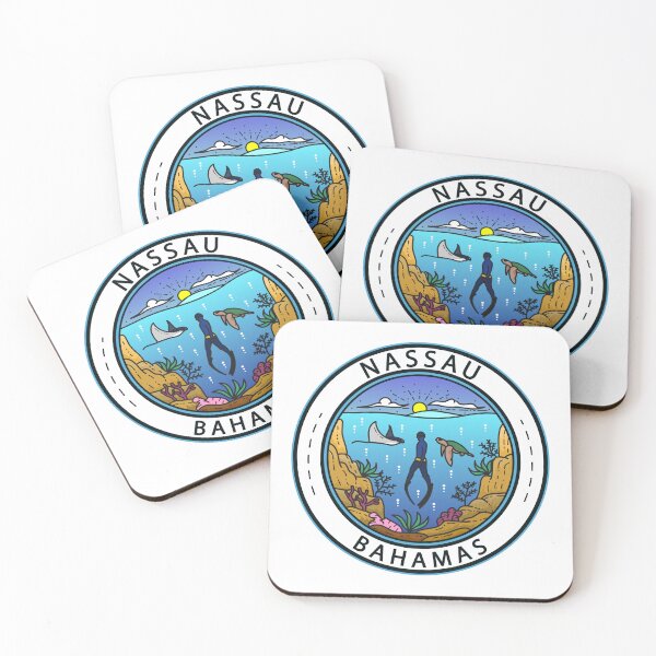 Item preview, Nassau Bahamas Scuba Badge designed and sold by KrisSidDesigns.