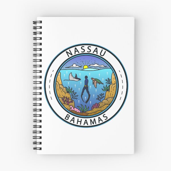 Item preview, Nassau Bahamas Scuba Badge designed and sold by KrisSidDesigns.