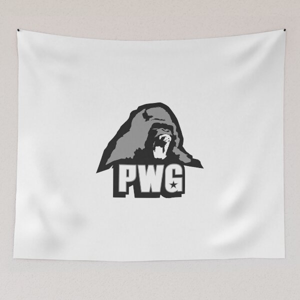 Item preview, Pro Wrestling Guerilla designed and sold by The Irish Whip.