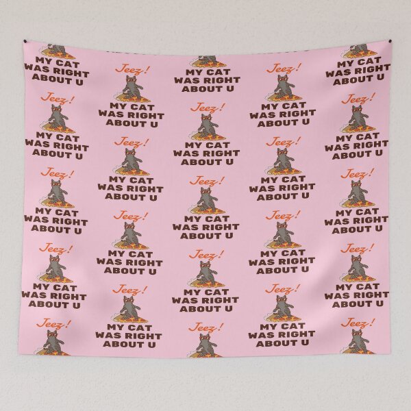 Item preview, Jeez My Cat Was Right About U designed and sold by surprise-to-me.