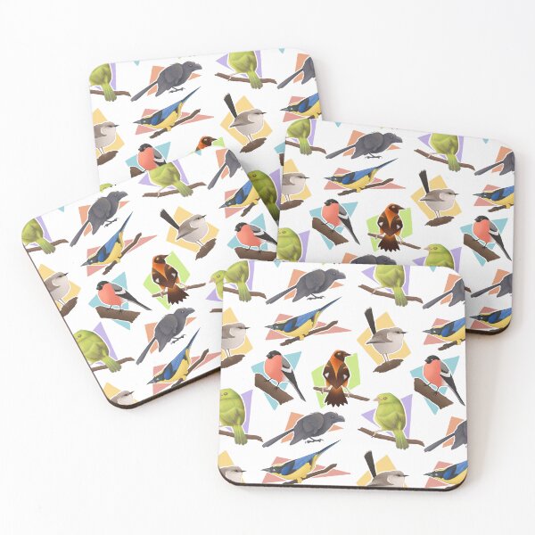 Item preview, Cutie Birds Pattern designed and sold by Shanman-Art.