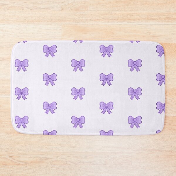 Item preview, Cute Purple Pixel Art Bow designed and sold by Valentine145.