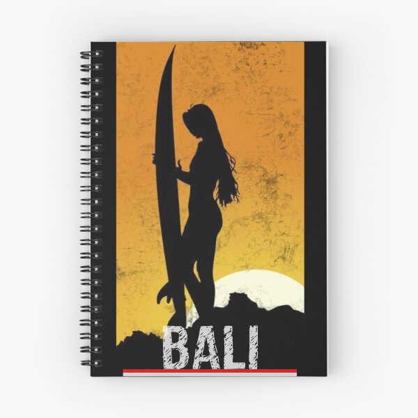 Item preview, Bali surf girl vintage  designed and sold by mikoala50.