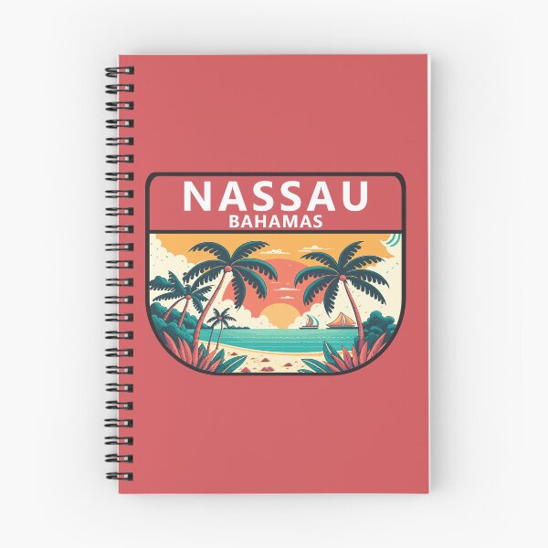 Item preview, Nassau Bahamas Retro Emblem designed and sold by KrisSidDesigns.