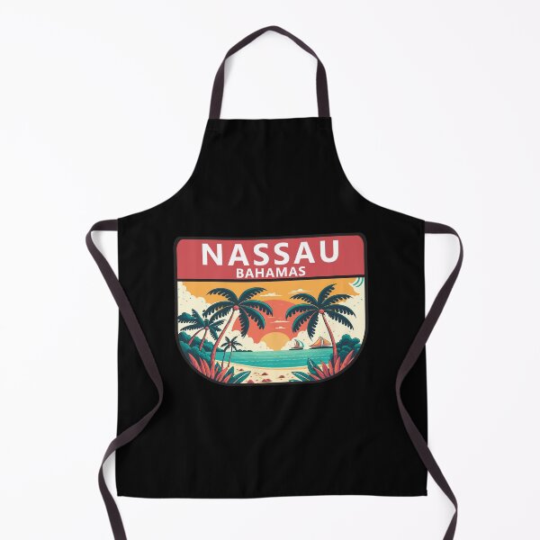 Item preview, Nassau Bahamas Retro Emblem designed and sold by KrisSidDesigns.