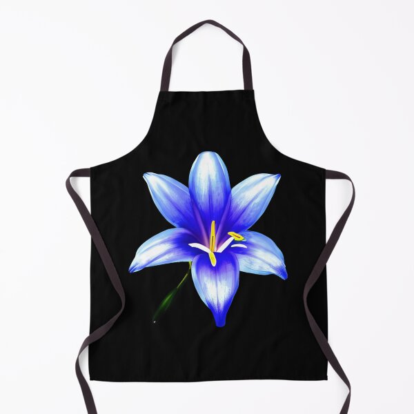 Item preview, Blue lily flower designed and sold by gramizzia.