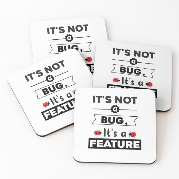 Item preview, It's Not A Bug It's A Feature , Computer Nerd Tech Support Gift for Developers, IT Professionals, and Programming Students designed and sold by stapodstore.