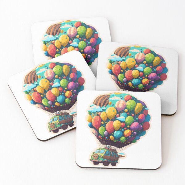 Item preview, Ballon Travel 1 | Colorful Cartoon Travel designed and sold by Sunchaser World.