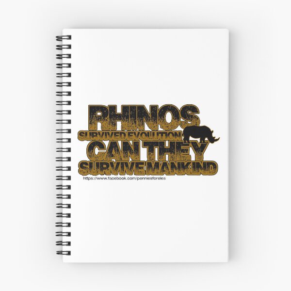 Item preview, Rhinos survived evolution can they survive mankind designed and sold by pennies4eles.