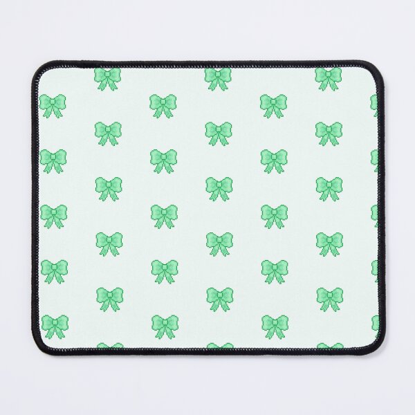 Item preview, Cute Green Pixel Art Bow designed and sold by Valentine145.