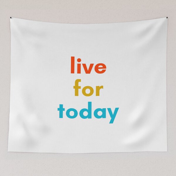 Item preview, LIVE FOR TODAY - Inspirational Quote designed and sold by Inspirationmotivation.