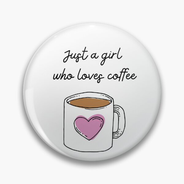 Aperçu de l'œuvre Fille qui aime le café créée et vendue par KandLDesigns9226.