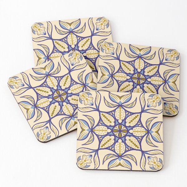 Item preview, Goldfish Mandala in Gold designed and sold by Star Gremlin Studio by Streaac.