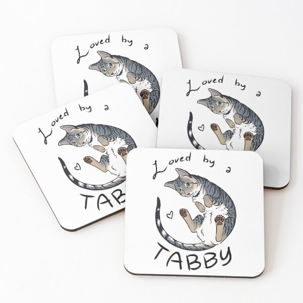 Item preview, Loved by a Tabby - Gray designed and sold by Rui-rui.