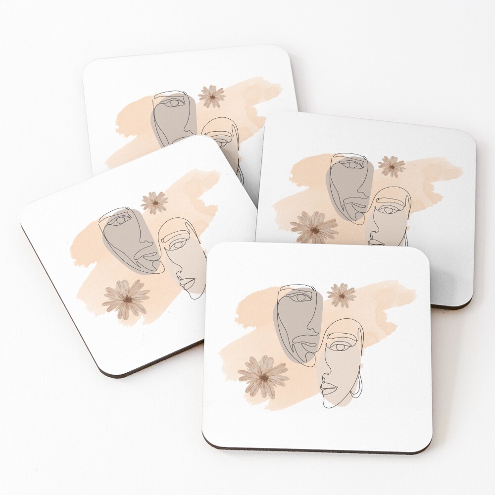 Item preview, Coasters (Set of 4) designed and sold by WildndUnique.
