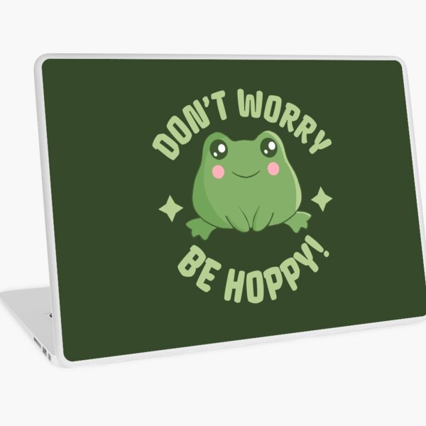 Frog Notebook - Frog Gifts: Don't Worry Be Hoppy! Frog Journal