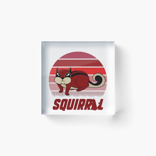 Item preview, fly squirrel art lovely red designed and sold by myt-shirt.