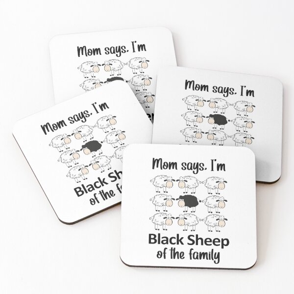 Item preview, Mom says, I'm the Black Sheep of the Family 2 designed and sold by wordsonly.