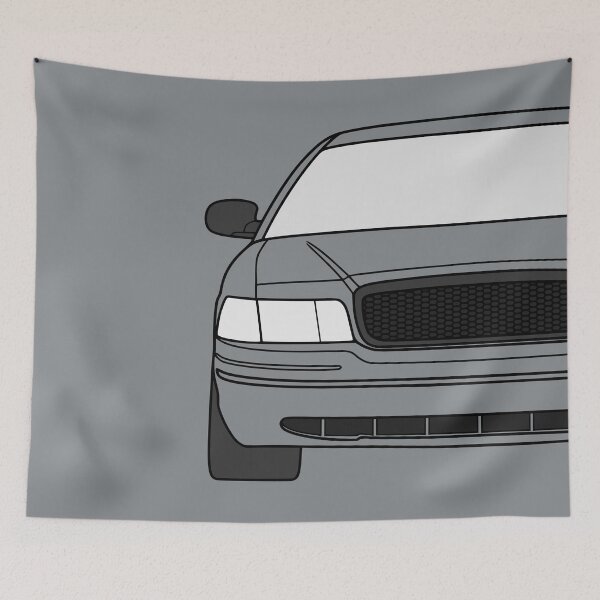Item preview, Ford Crown Victoria Police Interceptor best t-shirt design USA colored designed and sold by EdimDesign.