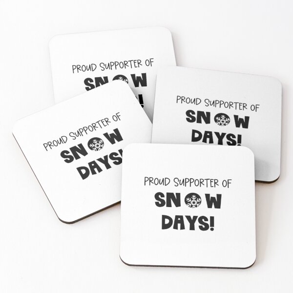 Item preview, Proud Supporter Of Snow Days designed and sold by SalahStore2004.