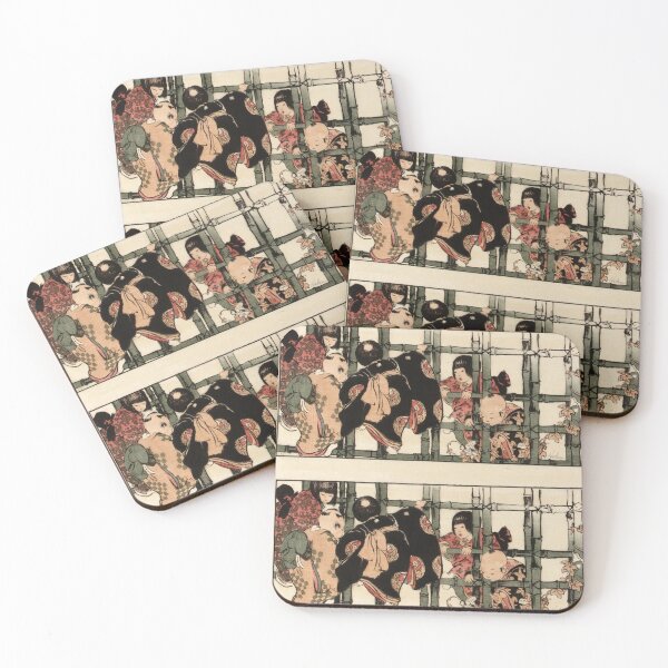 Item preview, The Bamboo Fence - Helen Hyde designed and sold by TheGuestCat.