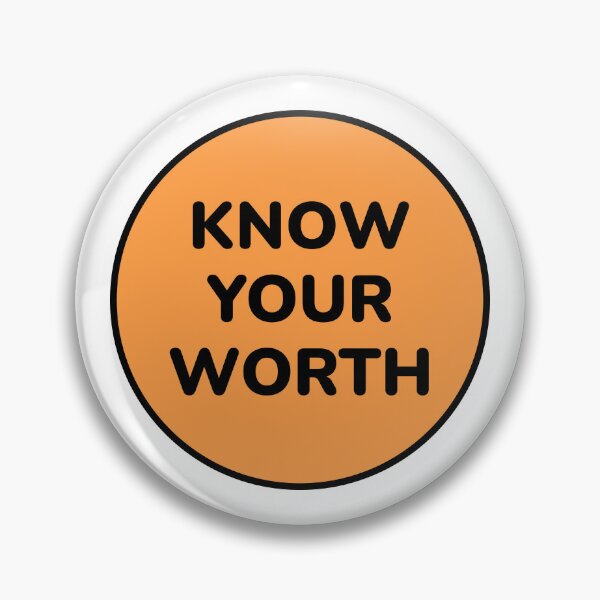 Item preview, Self esteem positive affirmations - Know your worth designed and sold by Inspirationmotivation.
