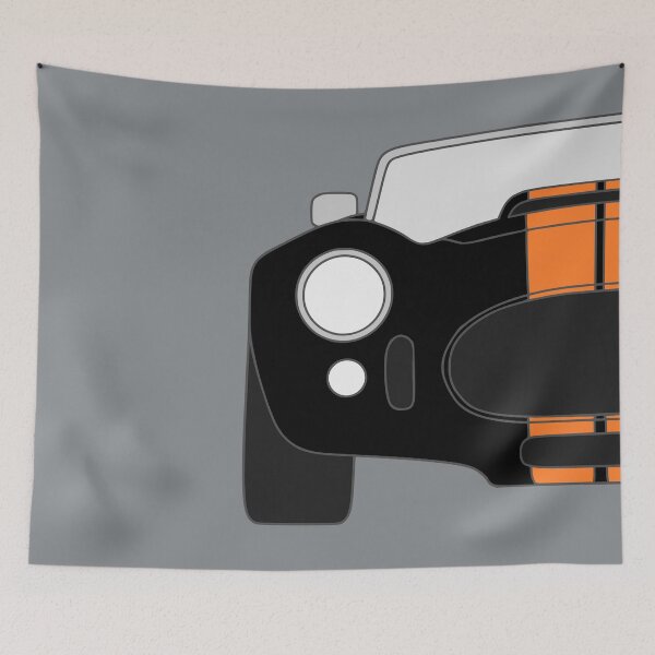 Item preview, AC Cobra 427 Shelby Cobra black orange stripes color designed and sold by EdimDesign.