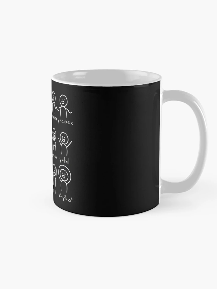 Thumbnail 3 of 6, Coffee Mug, Functions Graphs Dance Math Geometry designed and sold by VITYY.